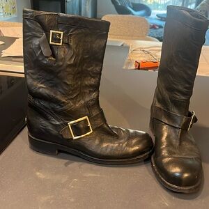 Jimmy choo motorcycle boot 38.5